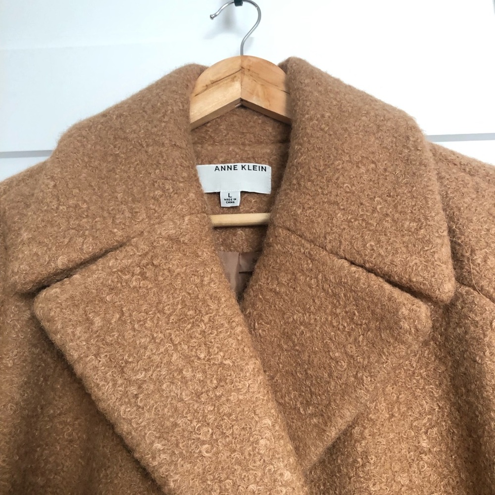 NWOT “Teddy” style coat Anne Klein size L